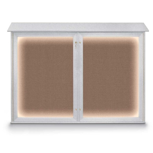 Open Faced Traditional Corkboard, 72x48"